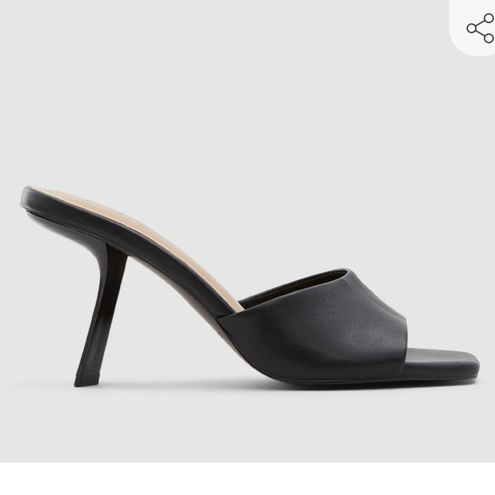 Call It Spring Beauty shoes‎ black sustainable heels NEW